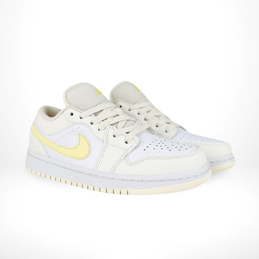 Air Jordan 1 Low GS Zesty Lemon White