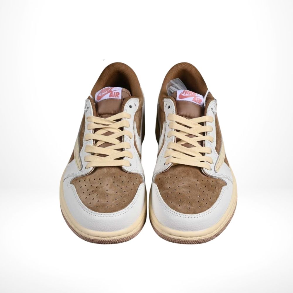Air Jordan 1 Retro Low OG x Travis Scott Sail Shy Pink