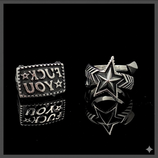 Syou Alphabet Star Ring