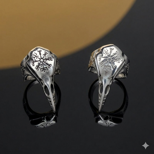 Syou Raven Titanium Steel Ring